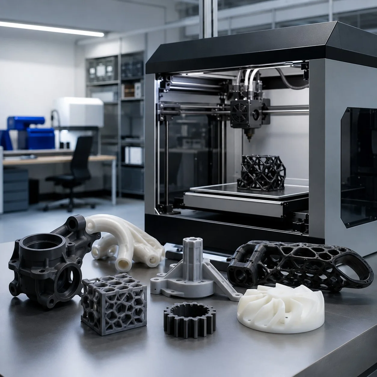 Custom 3D printed parts