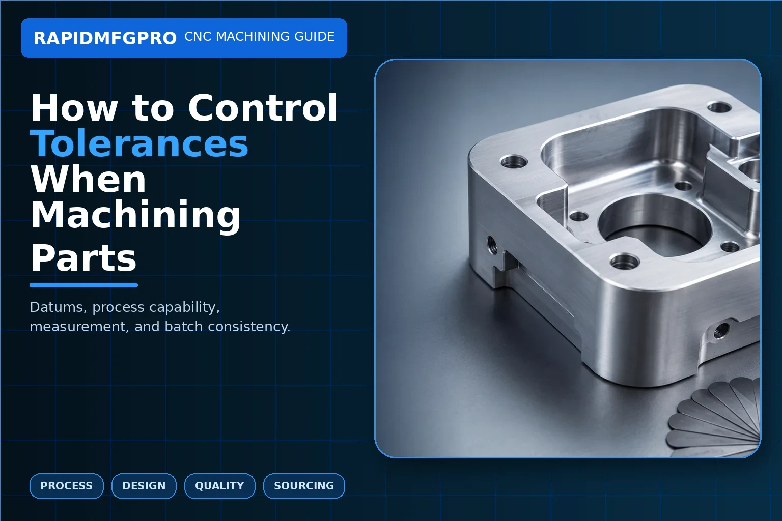 How to Control Tolerances When Machining Parts blog cover