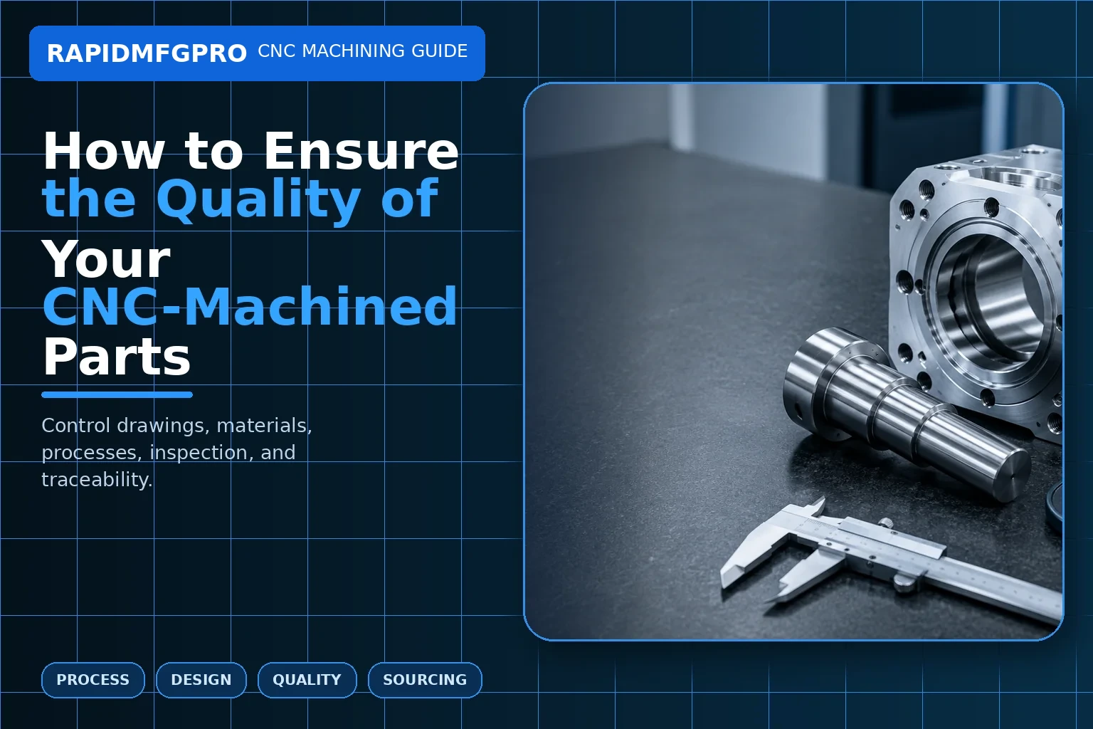 How to Ensure the Quality of Your CNC-Machined Parts blog cover