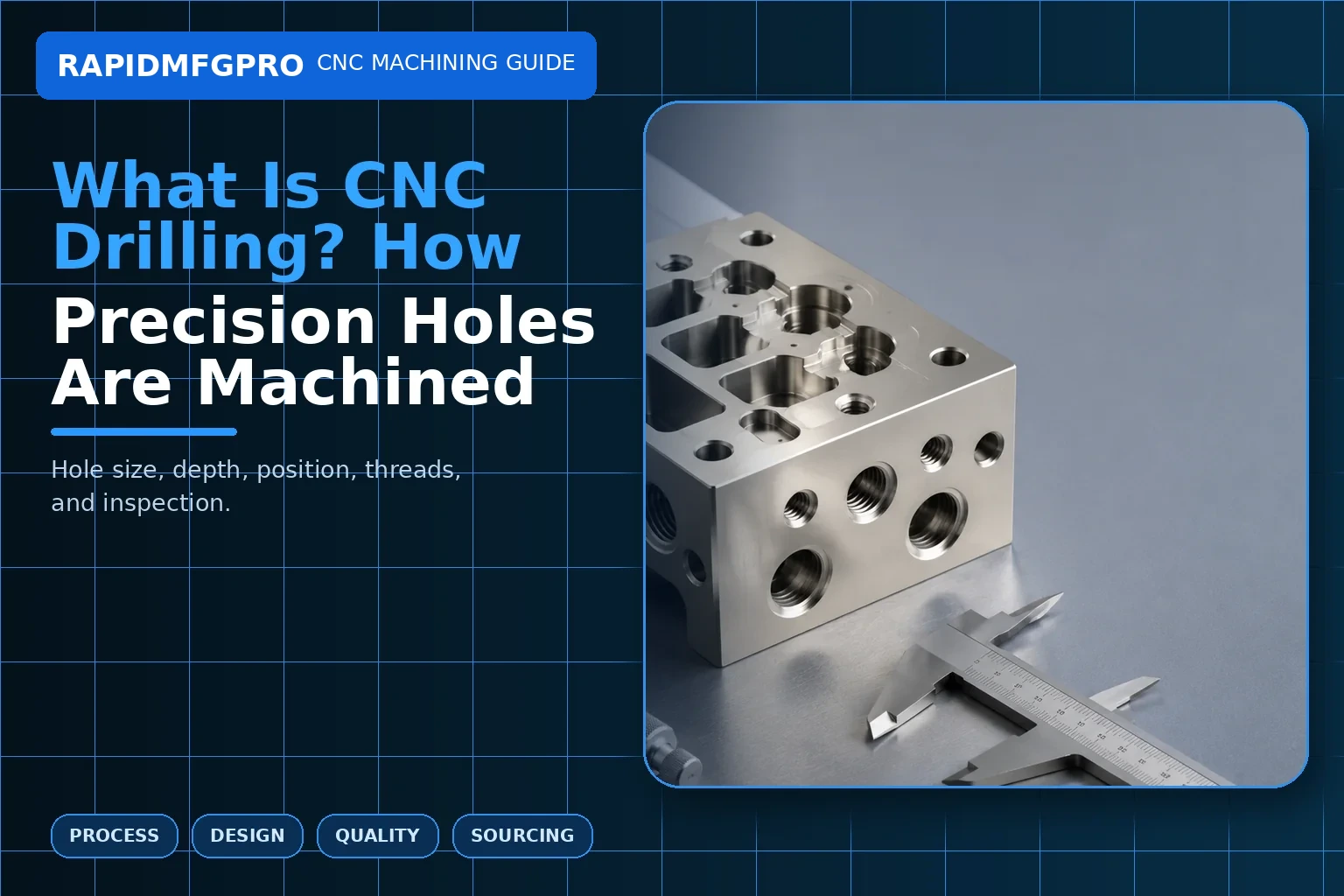 What Is CNC Drilling? How Precision Holes Are Machined blog cover