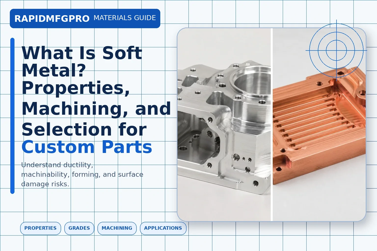 What Is Soft Metal? Properties, Machining, and Selection for Custom Parts blog cover
