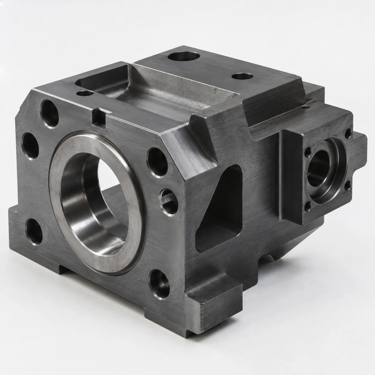 Steel custom part example